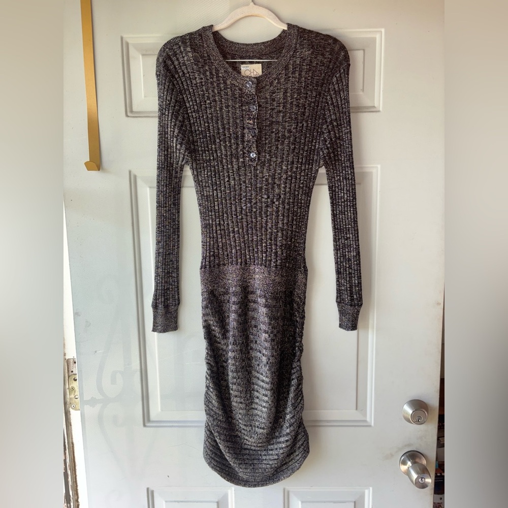 Chaser gold/black Venus metallic dress size XS